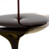 Pouring chocolate syrup